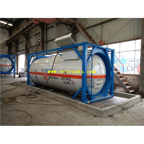 22cbm 20ft Liquid Chlorine Tanker Containers