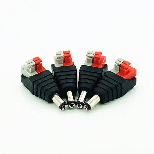 Adaptador de DC masculino do conector de potência 2.1 * 5.5mm