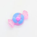 Cabochon in resina a forma di caramelle colorate maculate moda 100 pezzi / borsa Flatback Beads Slime Kids Toy Decor