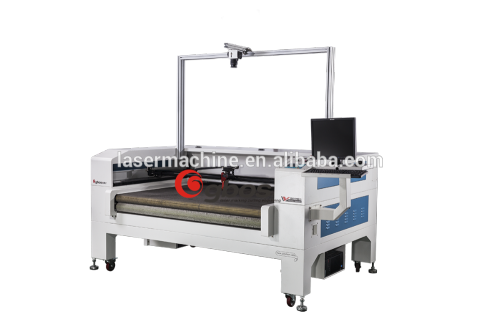 High speed and precision fabric cloth cutting laser machine digital printing label cutting laser machine