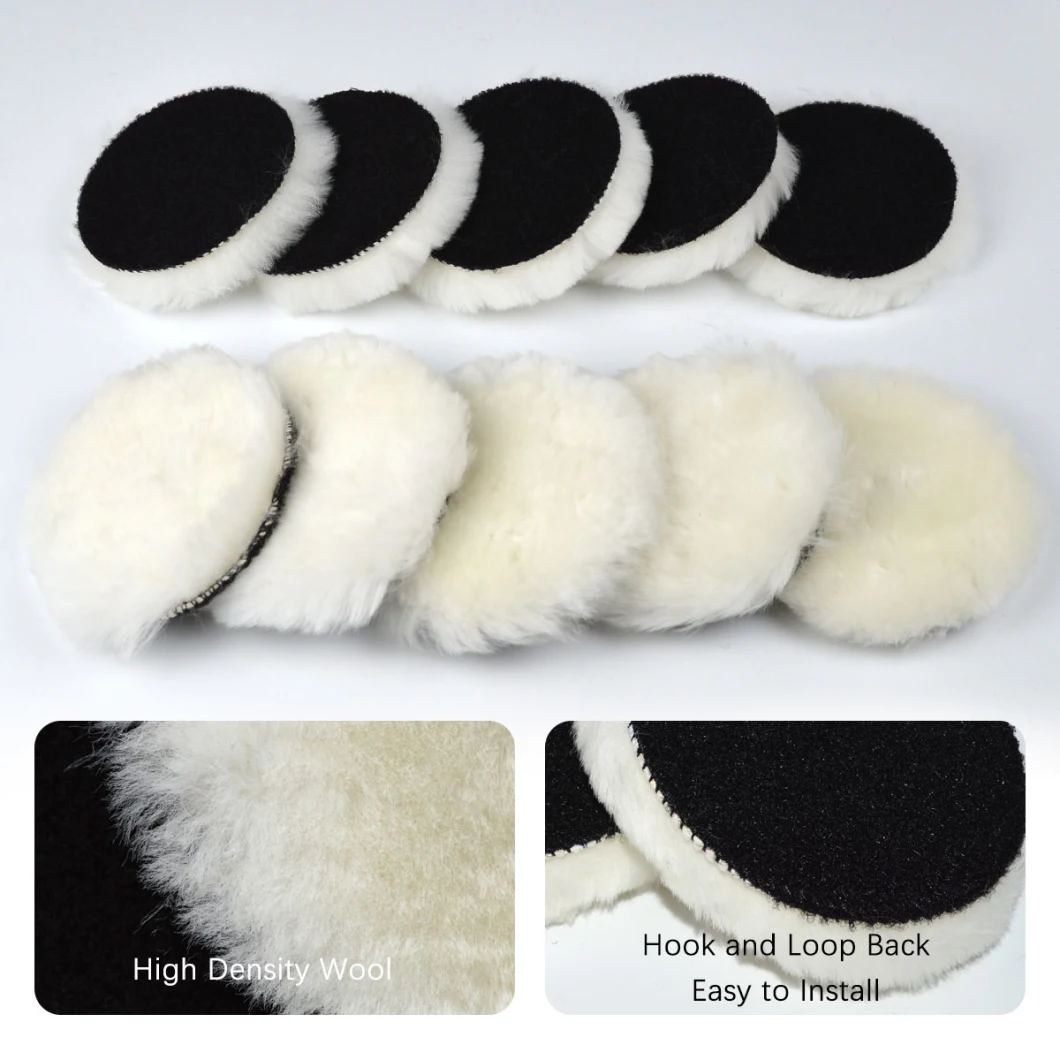 Cheap Natural Sheepskin Car Polishing Pad