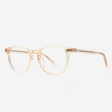 Oval Key bridge Acetate Unisex Optical Frames