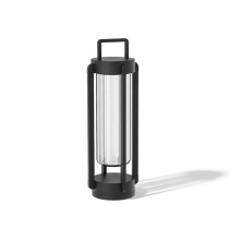 Outdoor Garden Lantern - Die-casting Aluminium Alloy Rustic Black White