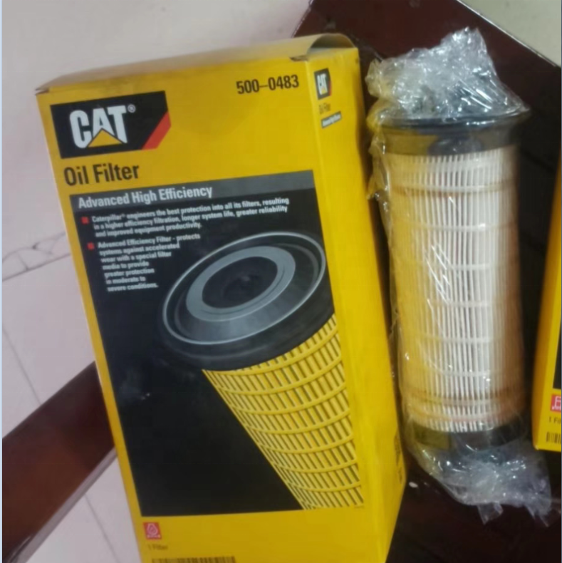 Filtro de óleo de escavadeira CAT E336GC 5000483