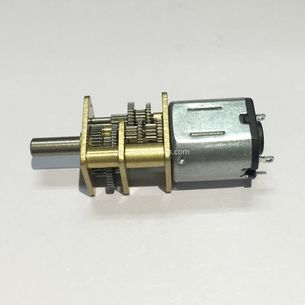 dc gear motor 12v 30 rpm sipesifikesonu