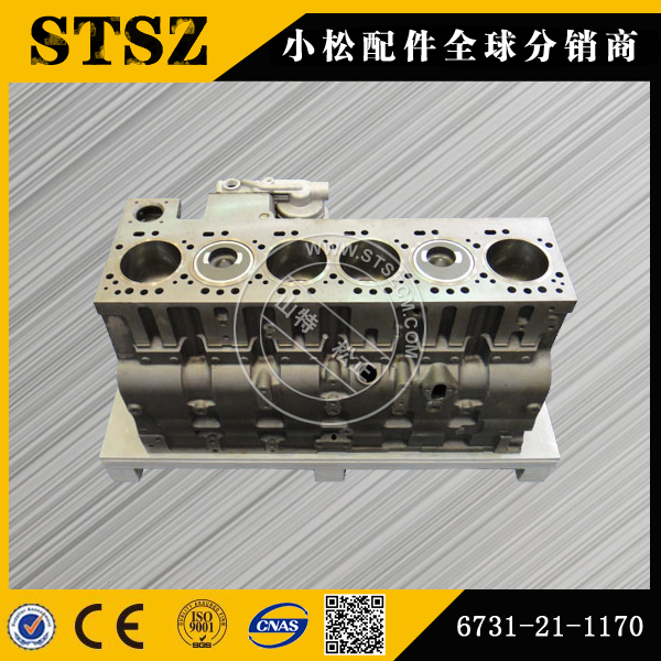 Pc200 7 Cylinder Block 6731 21 1170