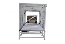 Horizontal flow wrapping packaging machine