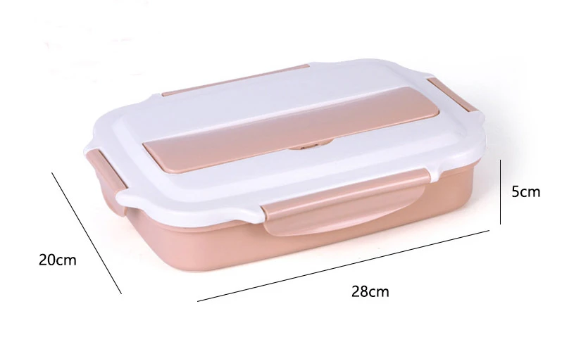 BPA Free High Resistant Microwave Safe Stainless Steel Lunch Box