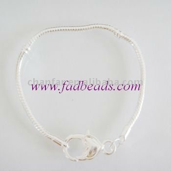 European big lobster claw clasp bracelet