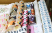 2015 wholesale iron on vinyl , label transfer printing for glothes in China