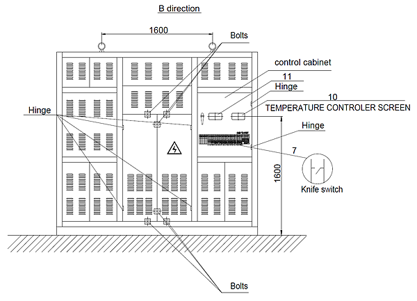 5mva dry type transformer