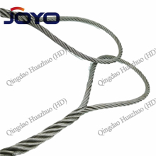 Flat Braided Steel Wire Rope Lifting Sling - ISO9001 Compliant