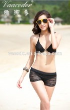 BZ 2014 sweet shiny ladies sexy mature bikini beachwear for mature women