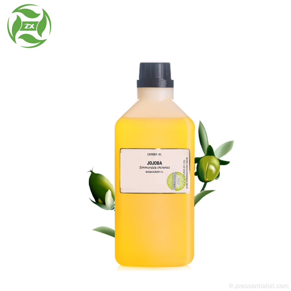 Vente chaude 100% huile de jojoba biologique naturelle pure