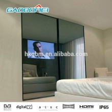 Gaobomei top 42in waterproof mirror tv with wifi & ad management software