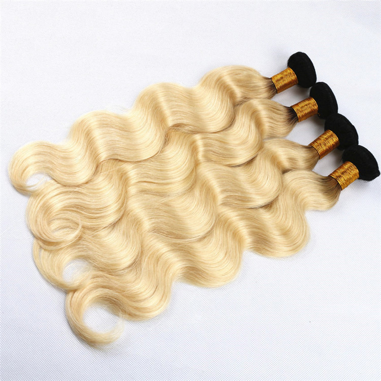 1b 613 brazilian bundle closure human hair lace frontal raw virgin hair weave body wave straight hair russian blonde