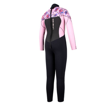 Girlskin Back Back Zip 3mm Neoprene Surfing Wetsuit