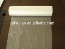flat plastic bags on roll