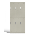 Narrow Side 6 Door Steel Gym Lockers