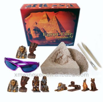 Egypt line Excavation toy kits