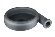 ceramic flow components for pumps