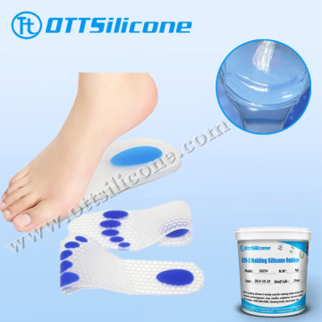 Liquid heel cushion silicone /silicon rubber