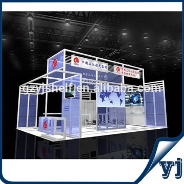Aluminum exhibition stall design/china product exhibition displays/trade show exhibits booth ideas