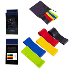 Exercise Resistance Bands Fitness Loop Exercise Accessories for Exercising Pull Rope Yoga Band Workout Set Equipments