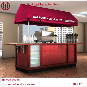 street vending retail coffee cart for sale