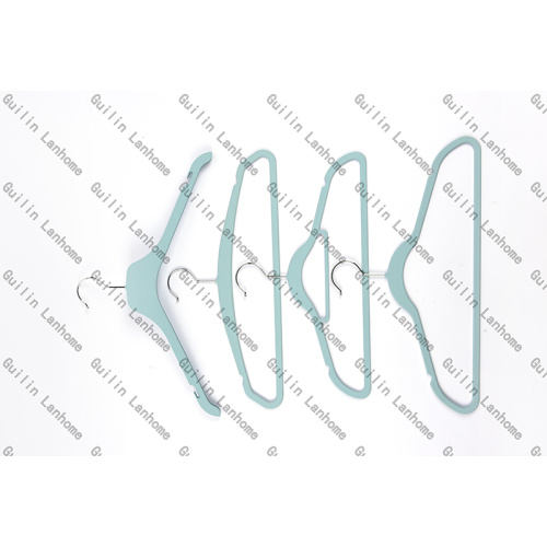 고무 코팅 플라스틱 옷걸이