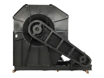 Belt-driven centrifugal air conditioning fan