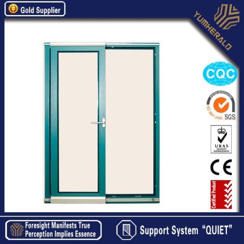 Tempered Glass Aluminium Profiles Sliding Doors