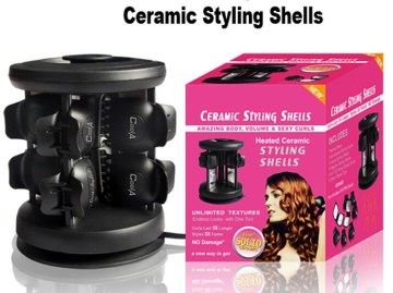 New Arrival Ceramic Shell Curler Solid Ceramic Hair Curler