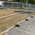 سياج شبكة السياج في الهواء الطلق لوحات السياج القابلة للإزالة المؤقتة