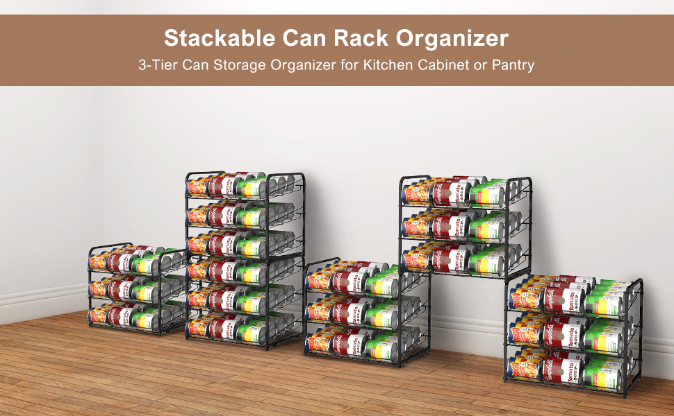 Canned Food Storage Racks