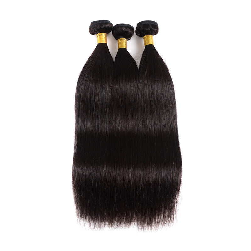 Wholesale unprocessed virgin weaves bundles peruvian and brazilian human straight hair extension