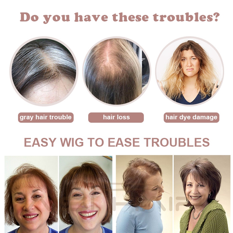 Aisi Hair Double Drawn Raw European No Glue No Gel Short 100% Real Wholesale Human Hair Wigs Colored