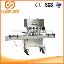 Hot selling linear automatic cap sprayer capping machine