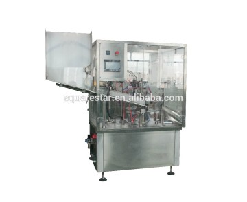 Compact design paste tube sealing machine