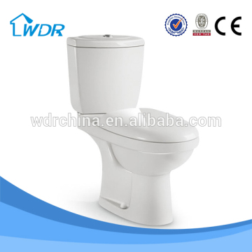 Ceramic bisque ware washdown two piece marine toilet