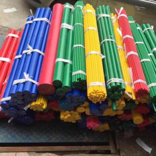 Pom Plastic Rod Blue Red Gray Green