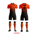 Uniformes de football pour hommes Maillot et short de sport Set Chemises à manches courtes