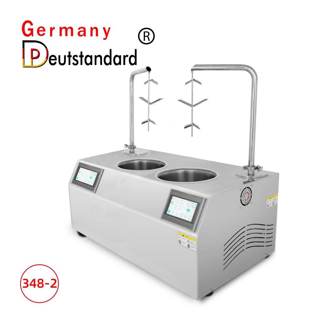 machine automatique à température de chocolat à deux réservoirs