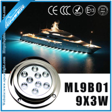 Hot sale boat led light, 12v led black light for fishing boat, 316 stainless steel waterproof led boat lights