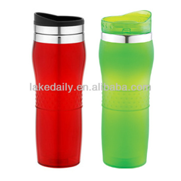LAKE colorful double wall plastic thermo cup
