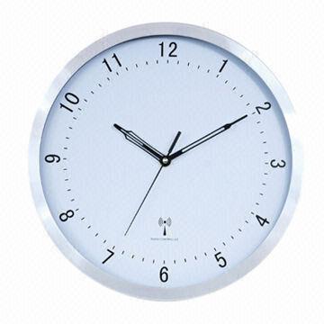 Aluminum Atomic Wall Clock