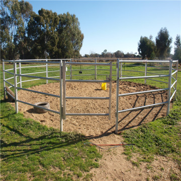 Galvanized Portable Horse Corral Pen Yard Gate Panel