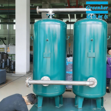 Industrial Twin Air Buffer Tank Compressed Air Systems