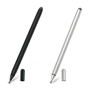 2 in 1 Fiber Tip Touch Stylus Pen