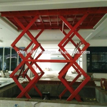 used stationary electric motorcycle scissor lift for Motorcycle shop